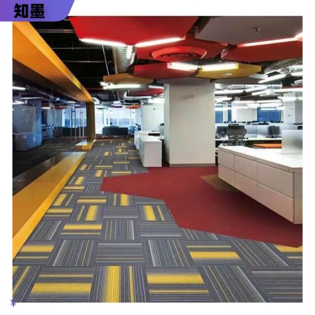 Create unique spaces with custom commercial carpet tiles (5)