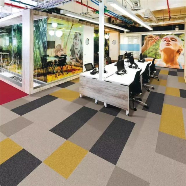 Design flexibility custom commercial carpet tiles (3)